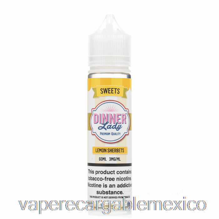 Vape Recargable Sorbetes De Limón - E-líquido Vape Cena Lady - 60ml 3mg